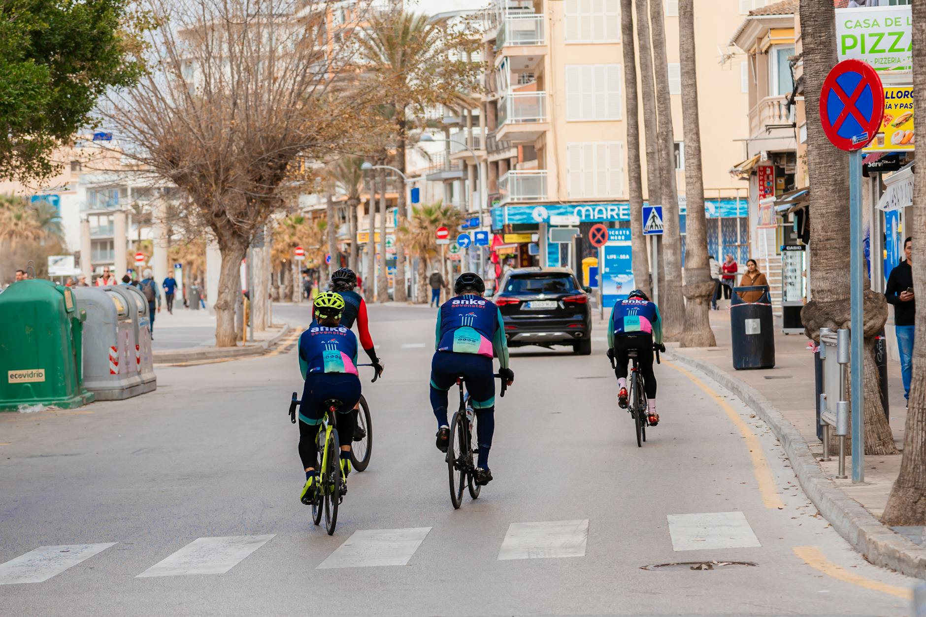 Mallorca Betrunkene Detailansicht: Mallorca Betrunkene