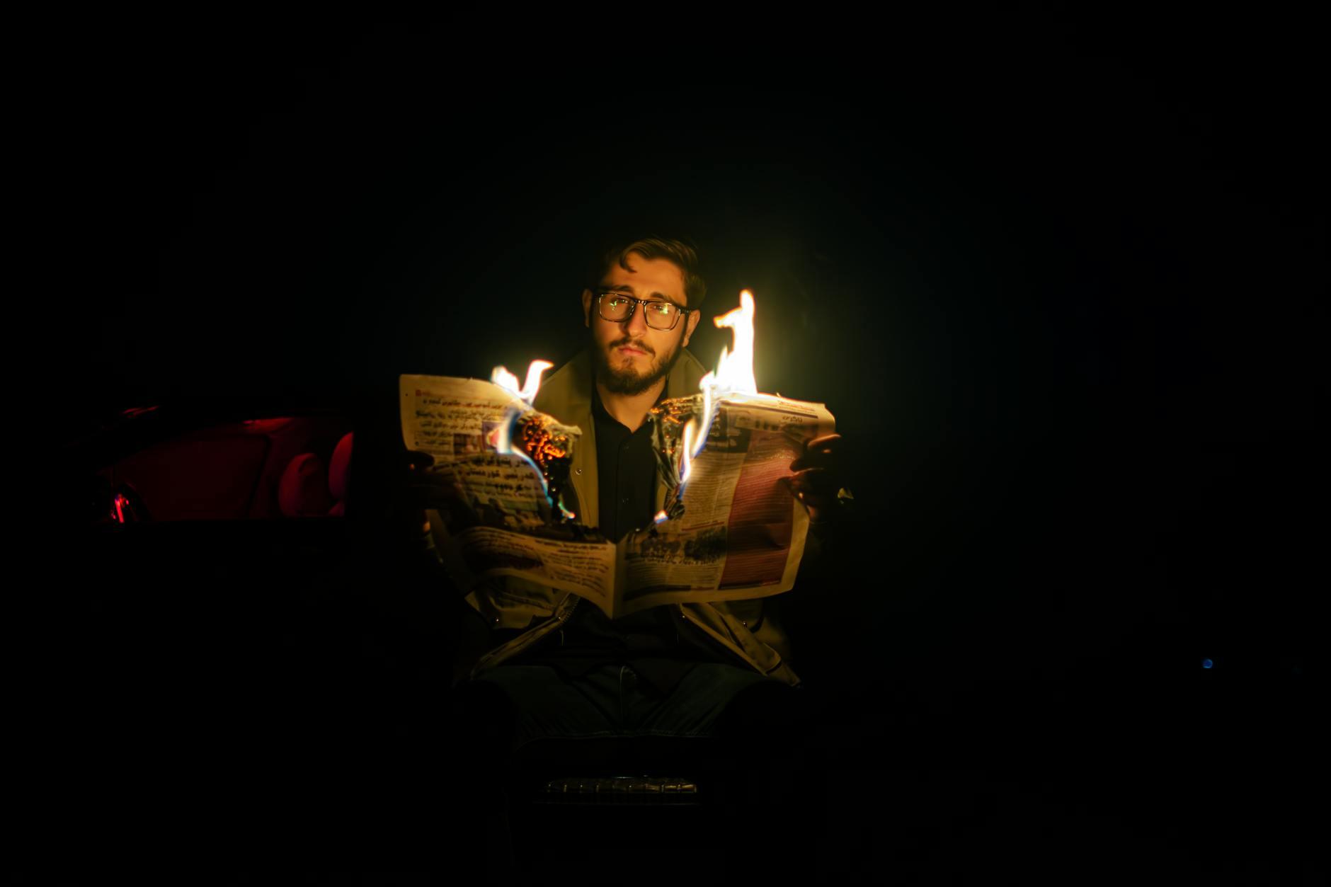 Symbolbild zum Thema Man On Fire Serie