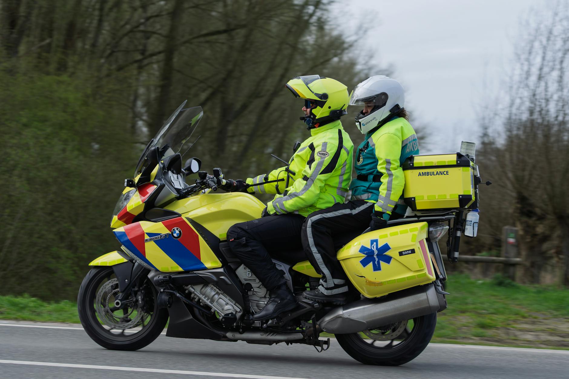 Detailansicht: Motorradunfall B312