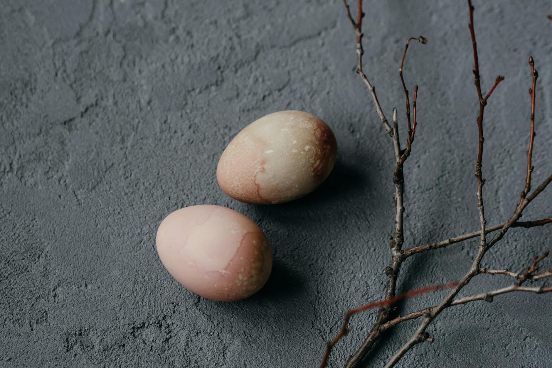 Symbolbild zum Thema Natürliche Farben Ostereier