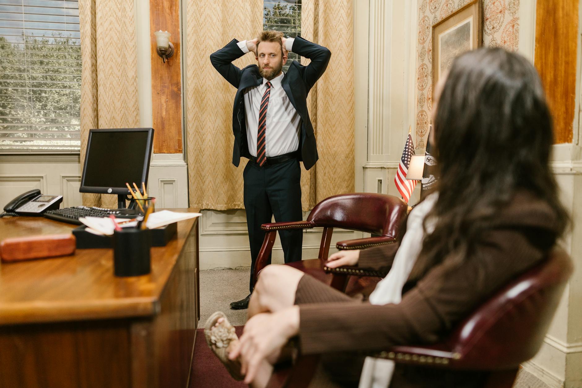 Nick Offerman Megan Mullally Symbolbild zum Thema Nick Offerman Megan Mullally