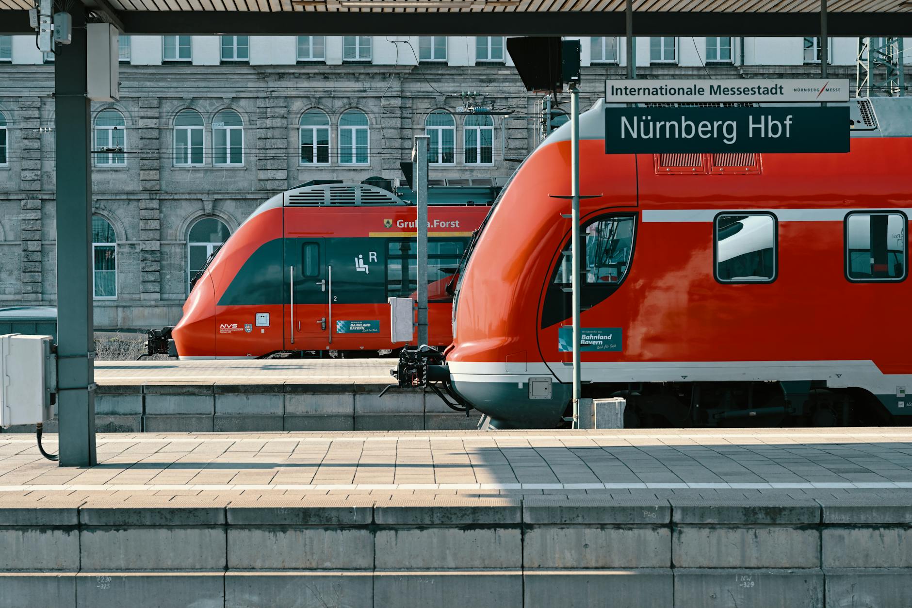 Nürnberg Hauptbahnhof Diebstahl Detailansicht: Nürnberg Hauptbahnhof Diebstahl
