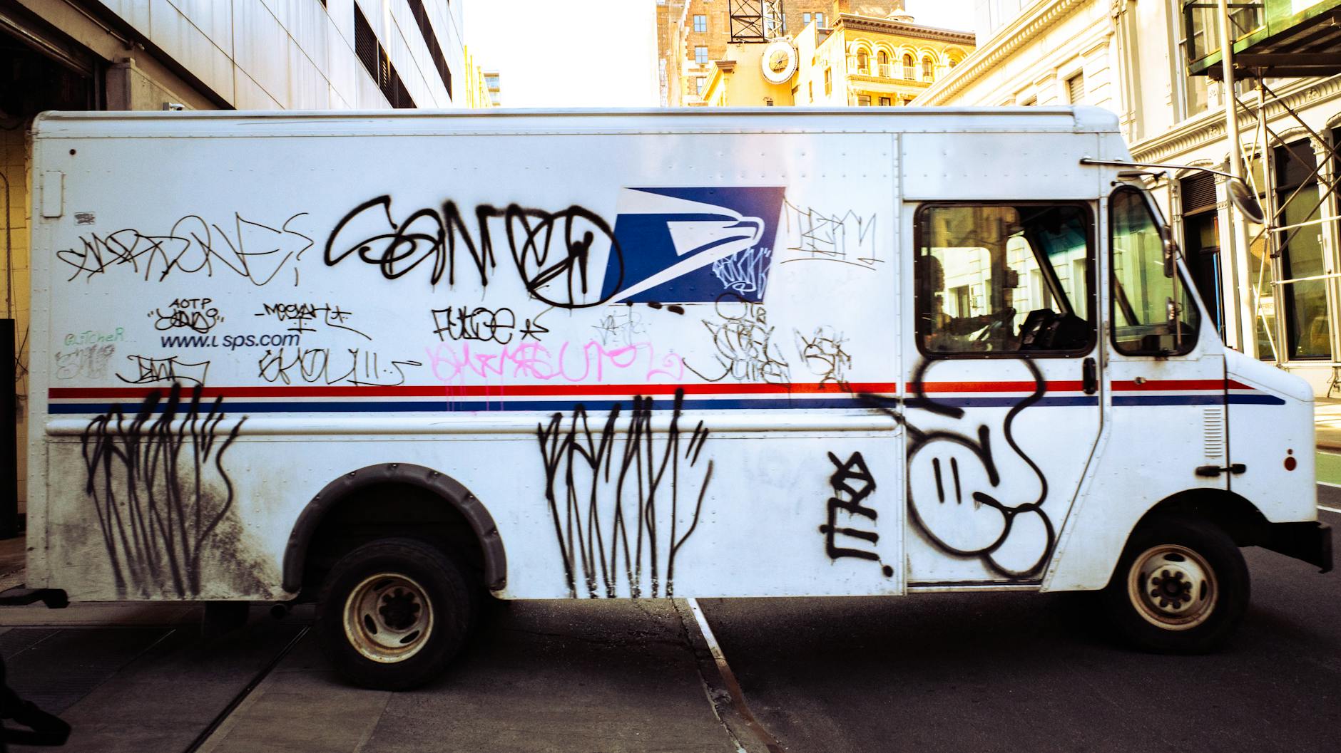 Detailansicht: Polizei Leonberg Graffiti