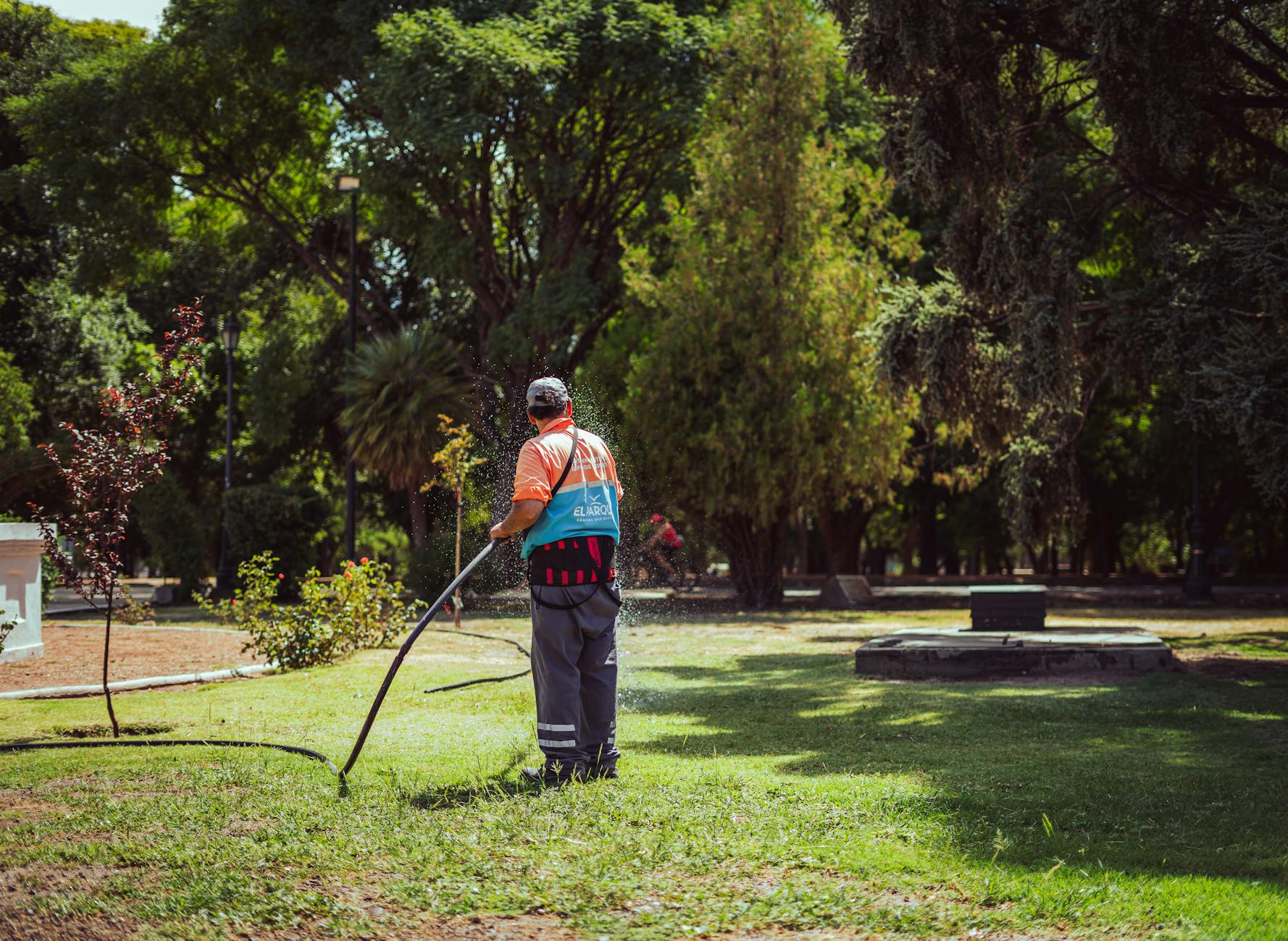 Symbolbild zum Thema Rasen Bewässern