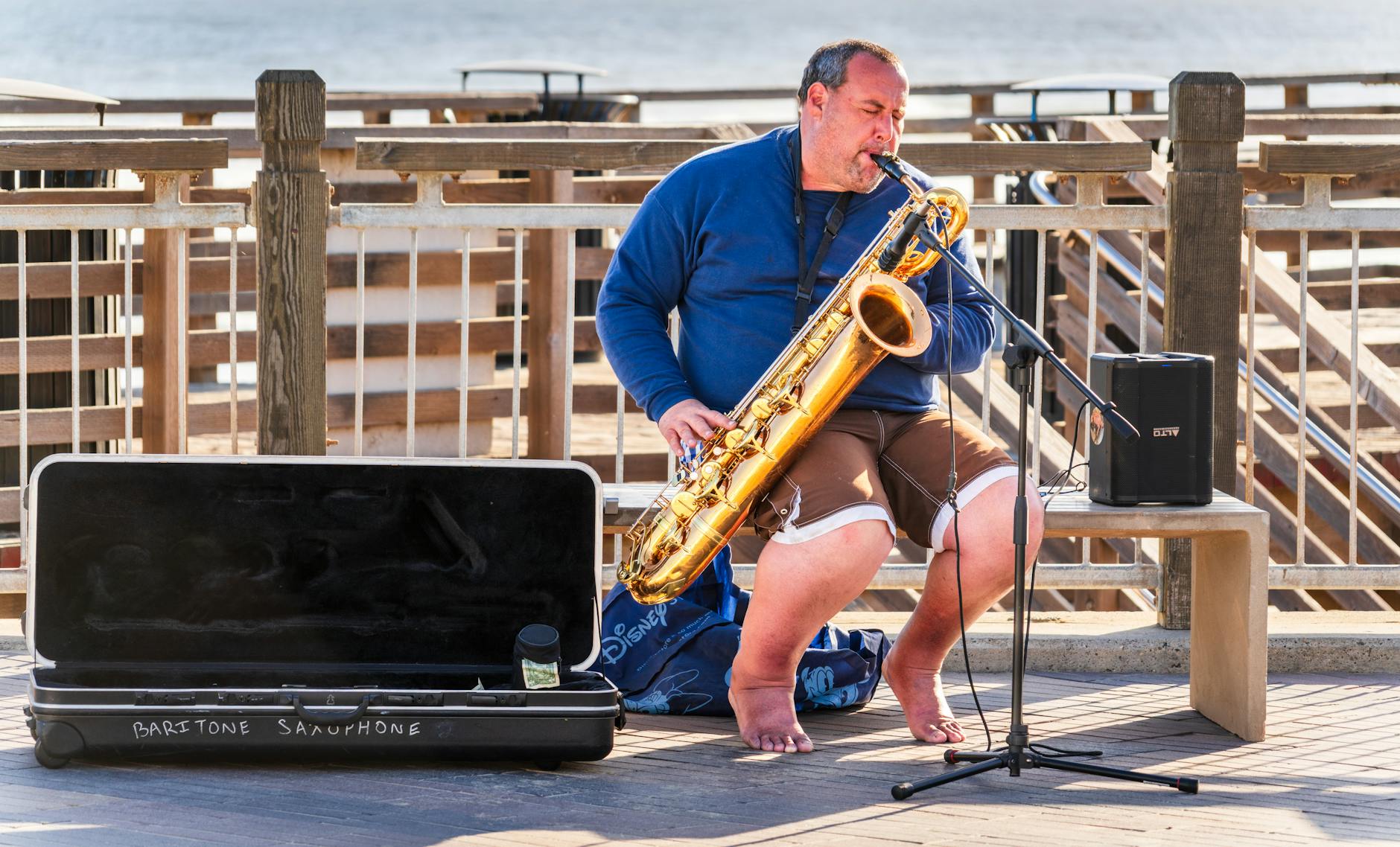 Detailansicht: Saxophon Diebstahl