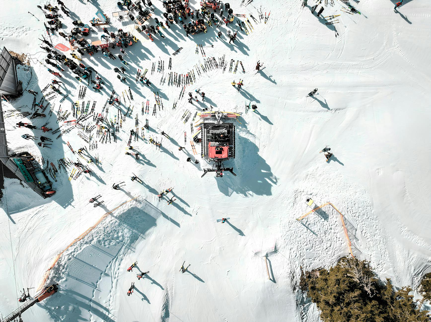 Symbolbild zum Thema Ski Alpin Olympia Abfahrt