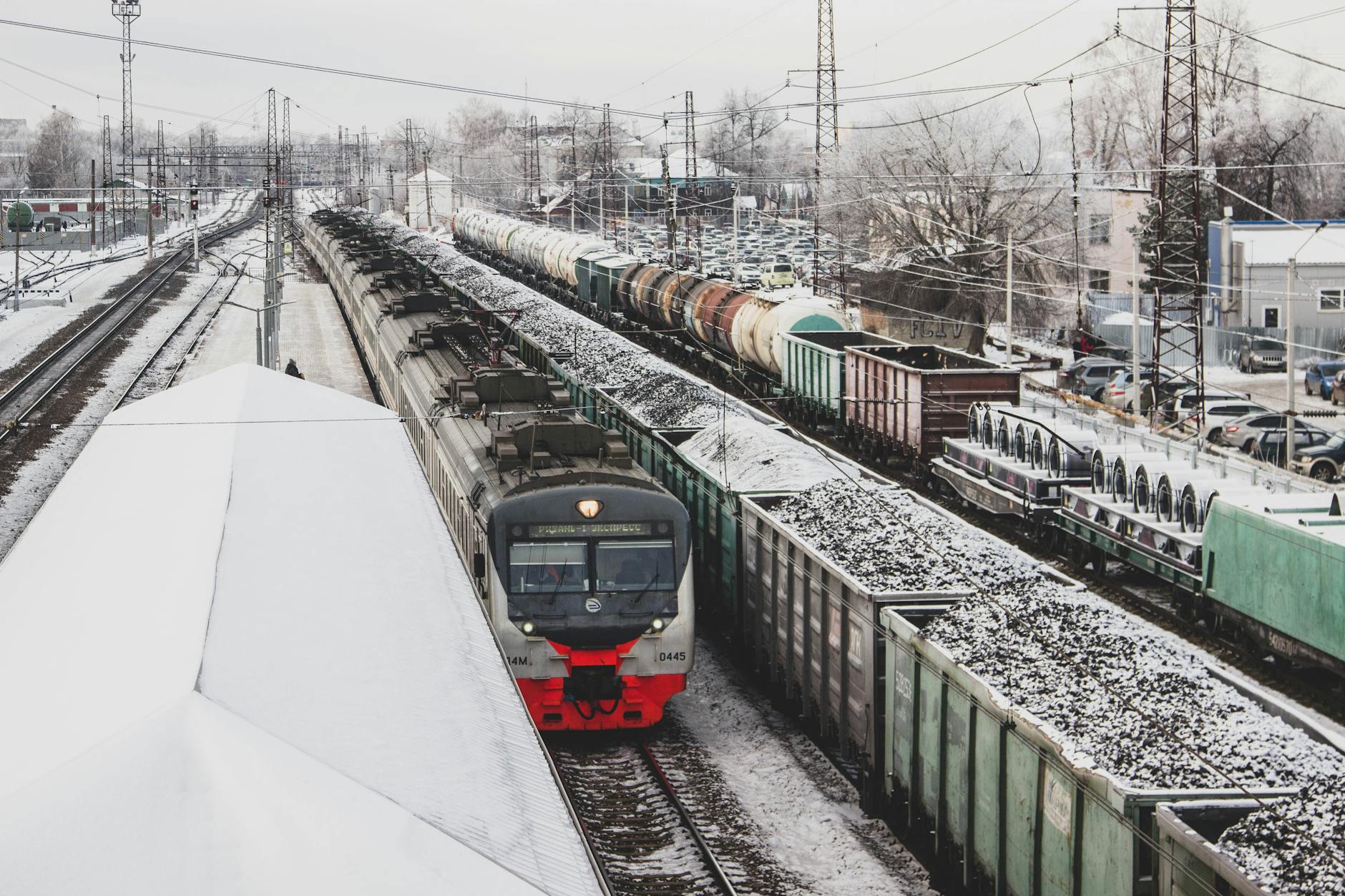 Ukraine Krieg Eisenbahn Detailansicht: Ukraine Krieg Eisenbahn