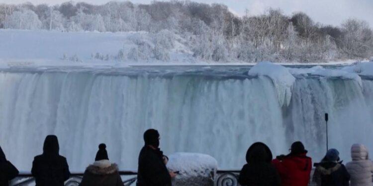 Niagarafälle Gefroren
