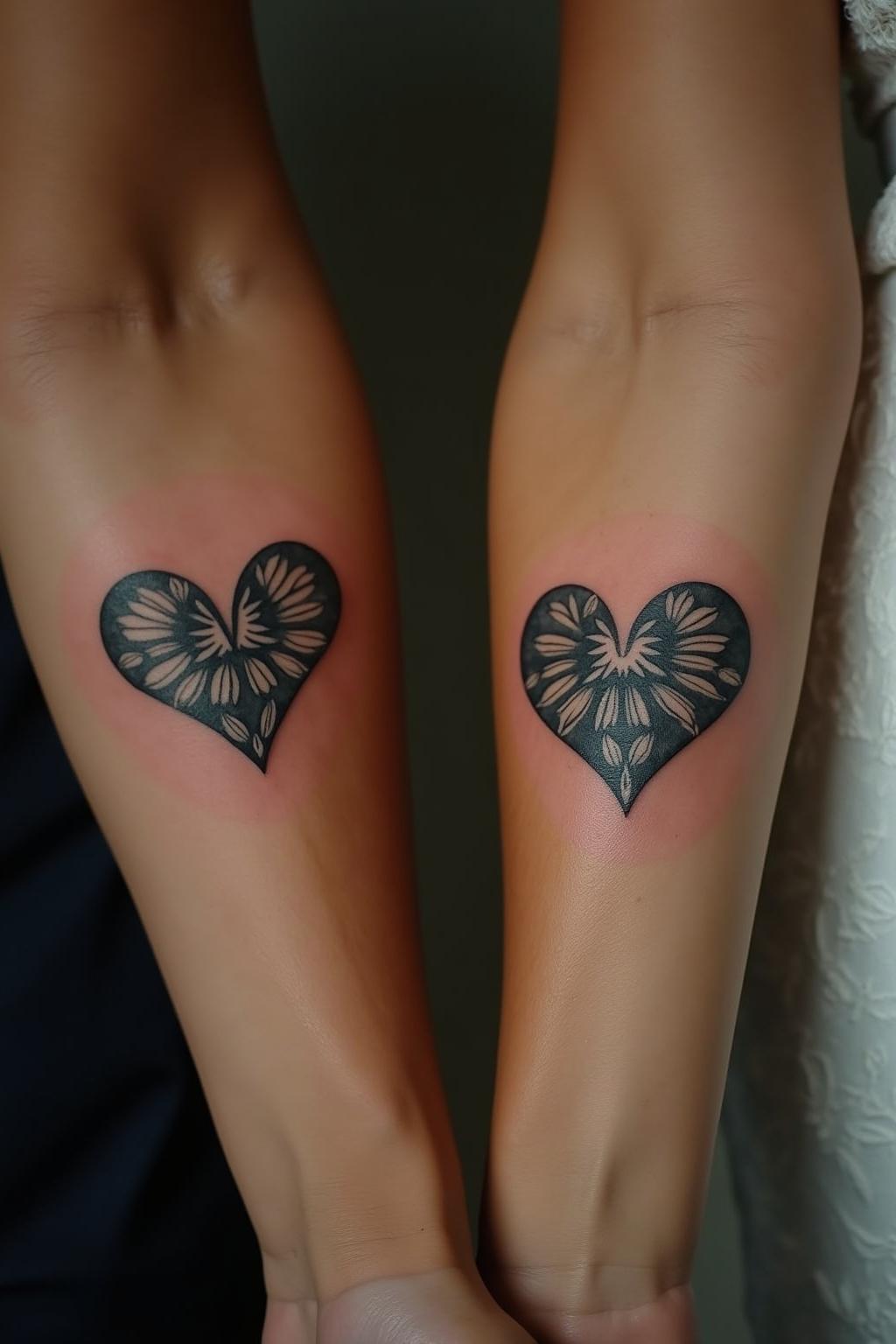 partner tattoo outline 6