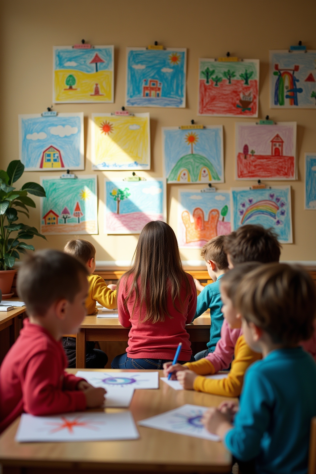 projekt farben kindergarten outline 8