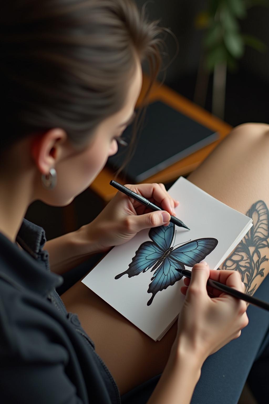 Schmetterling Tattoo Ideen – Symbolbild