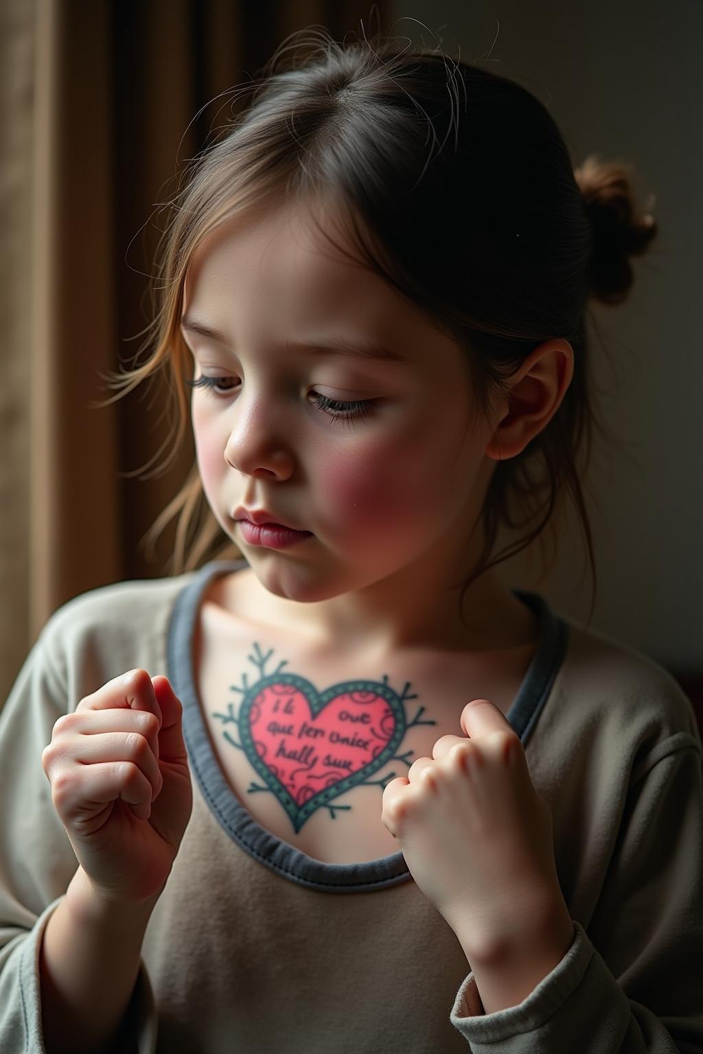 schriftzug tattoo kindernamen herz outline 6