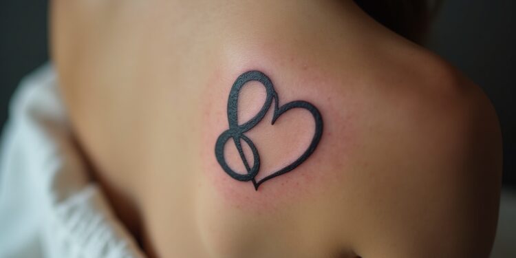 8 Schriftzug Tattoo Kindernamen im Herz: Ewige Liebe 1 schriftzug tattoo kindernamen herz-Titel