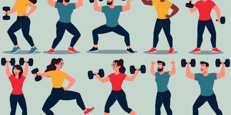 8 Sport Übungen für einen fitten Körper 1 sport übungen-Titel