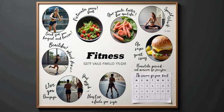 8 Sport Vision Board Ideen für deine Fitness-Ziele 1 sport vision board-Titel