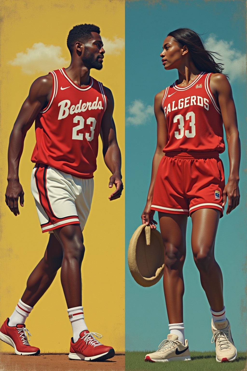 sports aesthetic outline 2