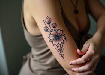 tattoo arm frau dezent-Titel
