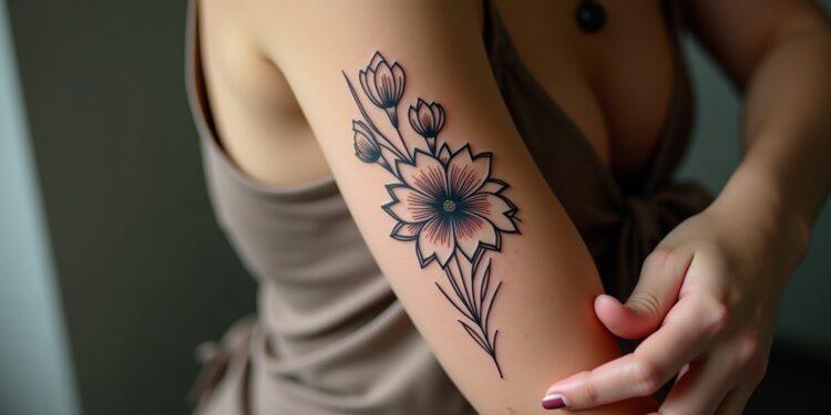 tattoo arm frau dezent-Titel