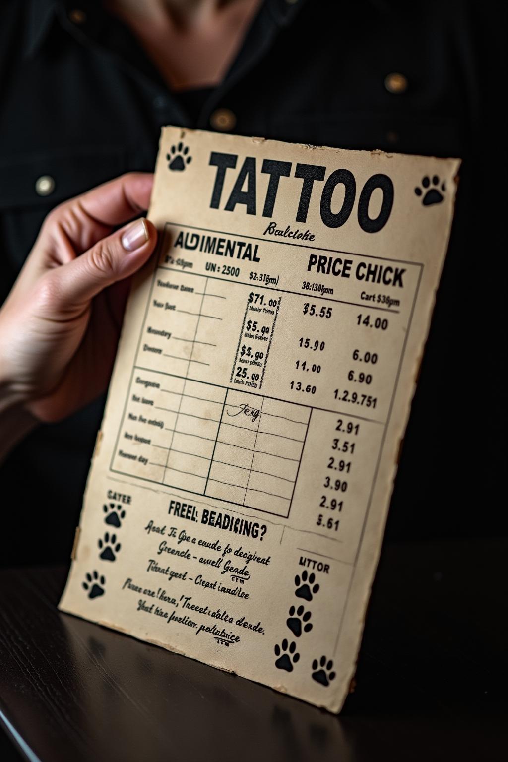 tattoo hundepfote mit namen outline 7