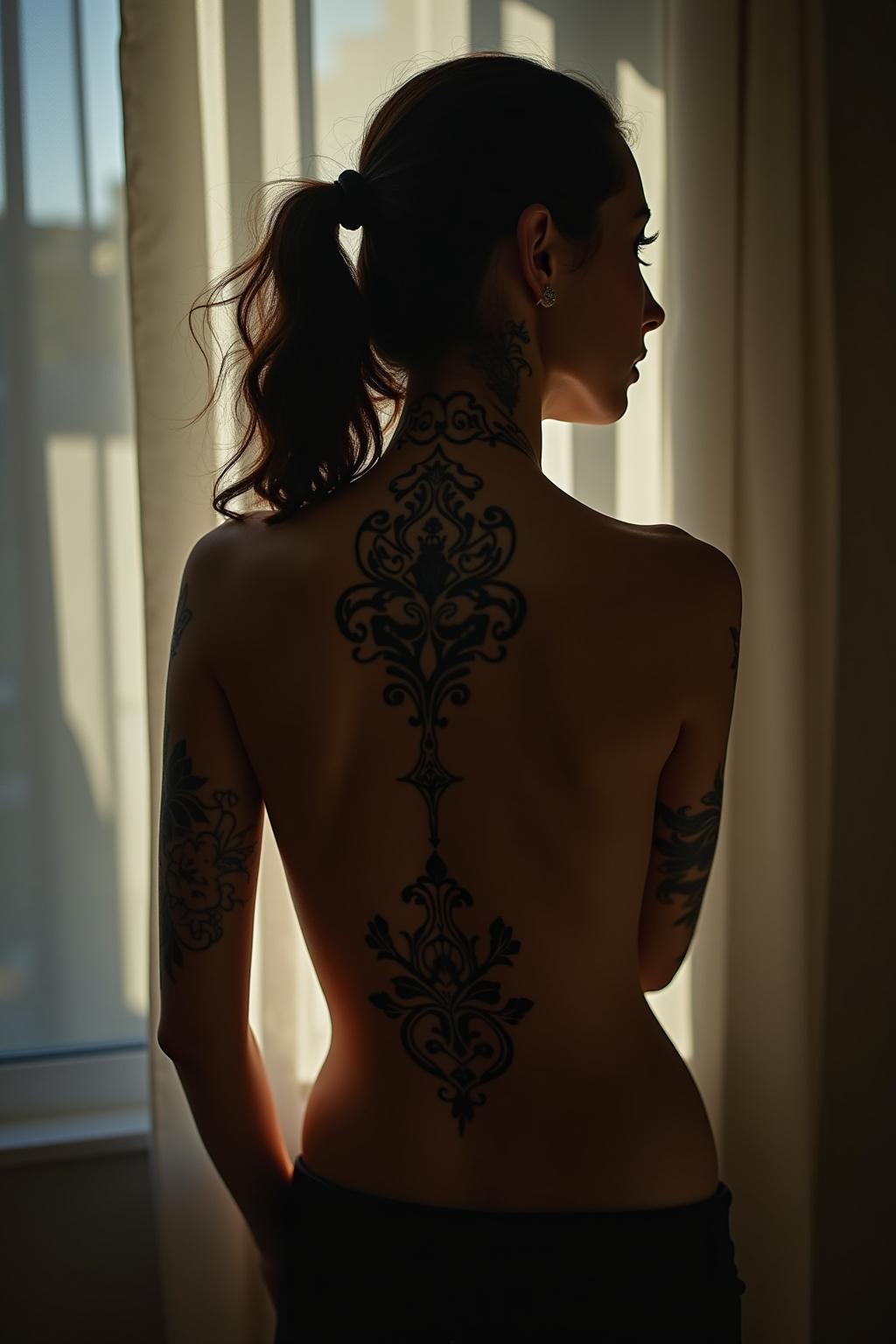 tattoo ideen frauen outline 4