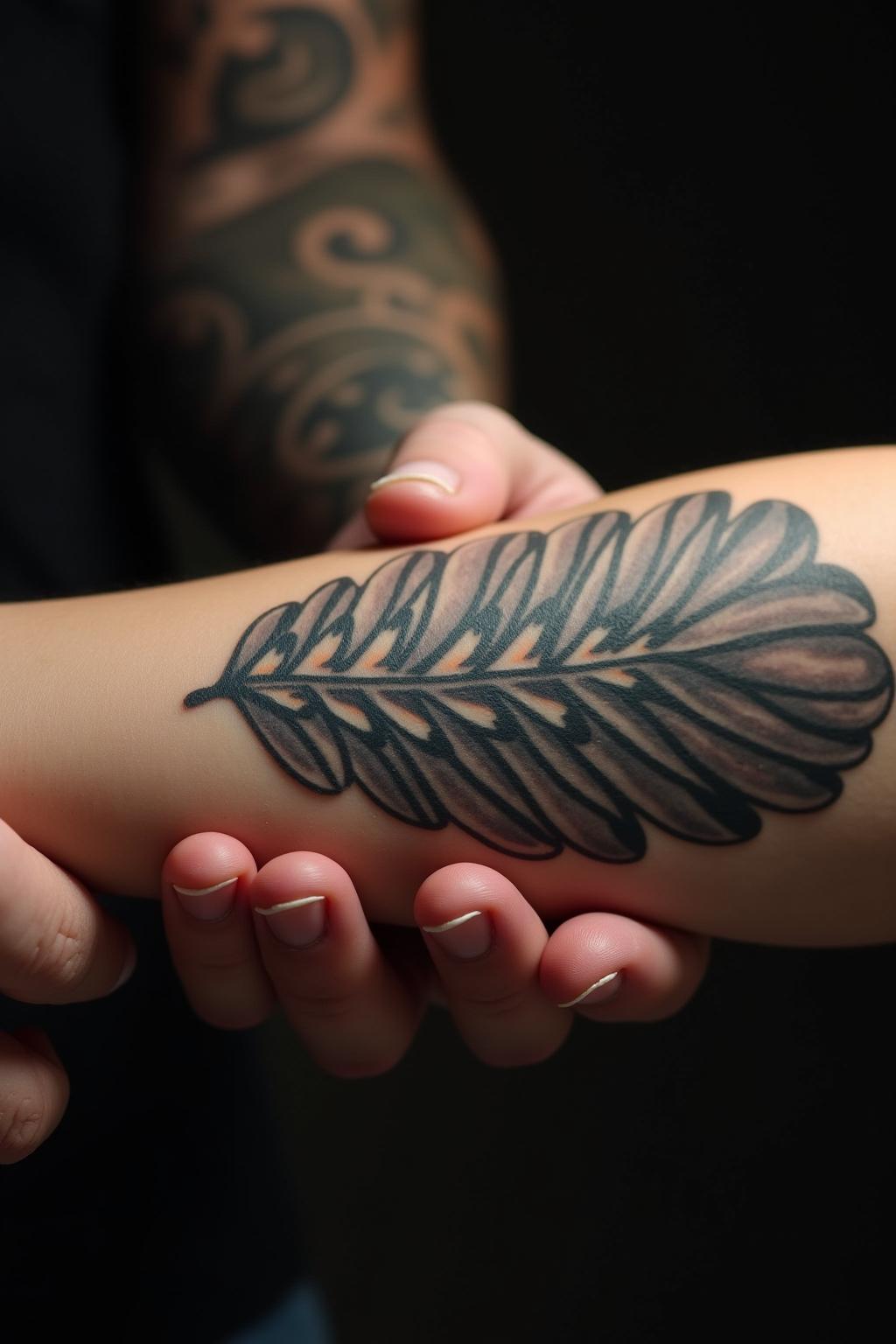 tattoo namen kinder unterarm outline 6