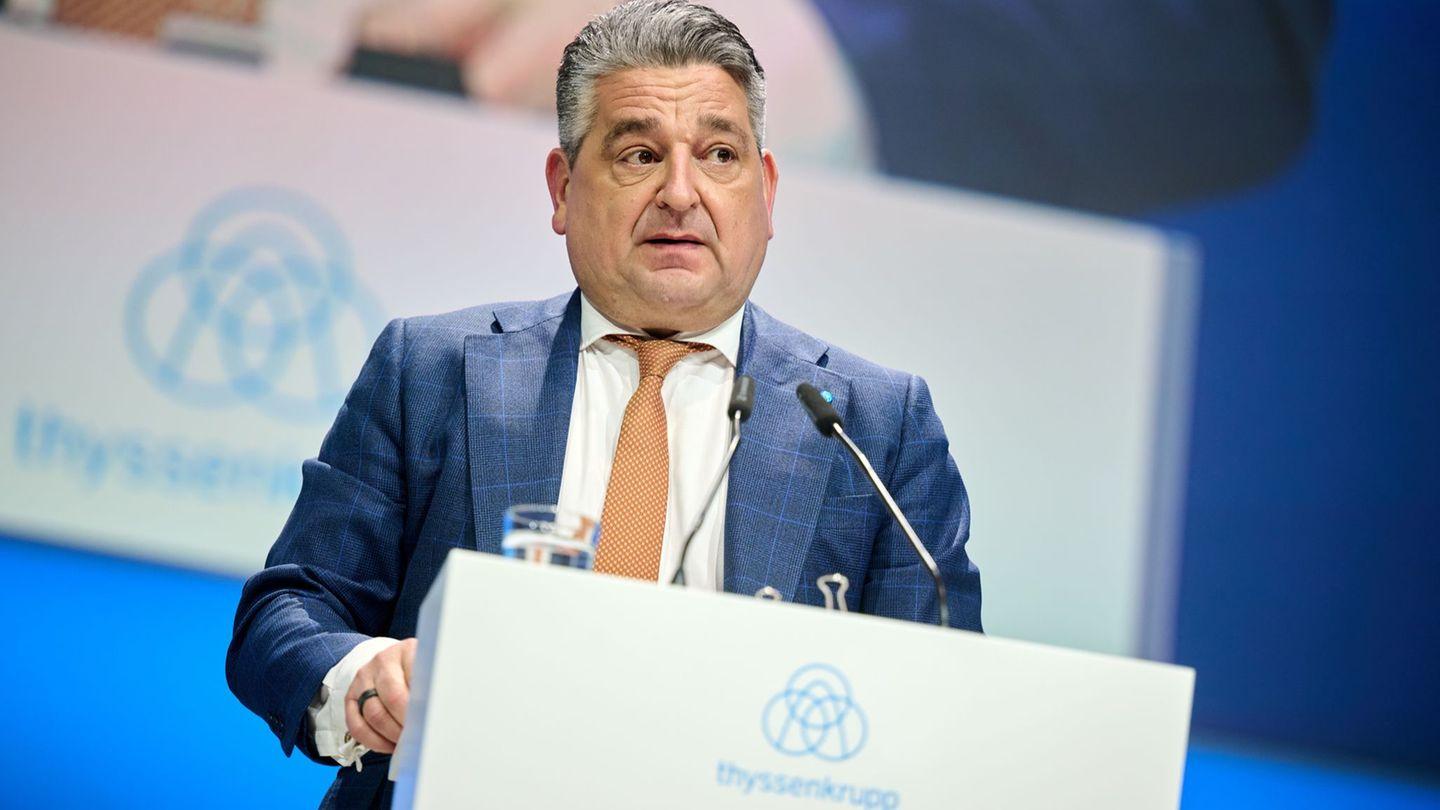 Hauptversammlung: Thyssenkrupp-Chef wirbt vor Aktionären für Konzernumbau