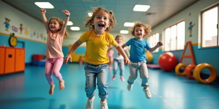 turnen im kindergarten-Titel