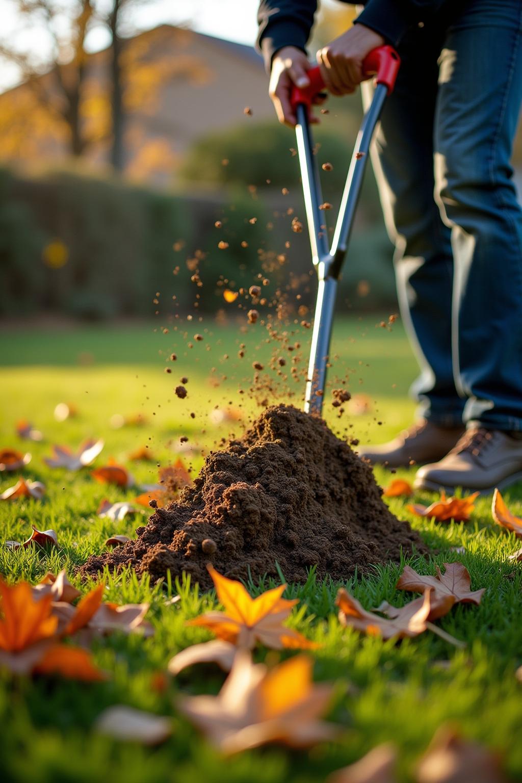 8 Gründe, warum Vertikutieren im Herbst sinnvoll ist 8 vertikutieren im herbst outline 7