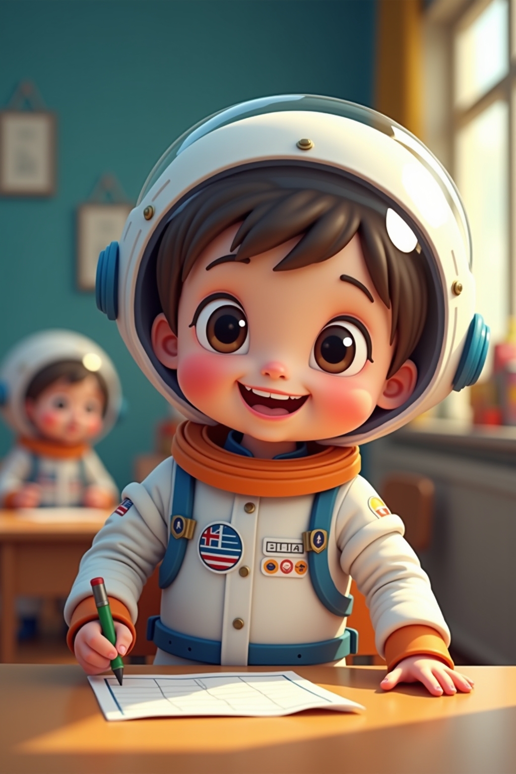 weltraum kindergarten outline 1