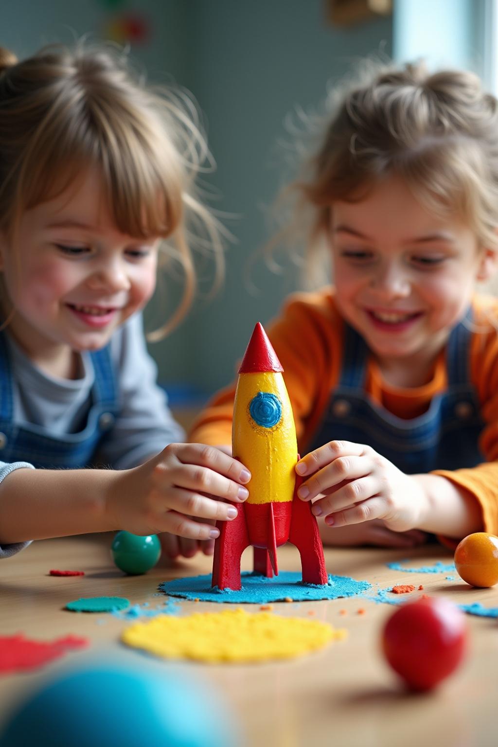 weltraum kindergarten outline 2