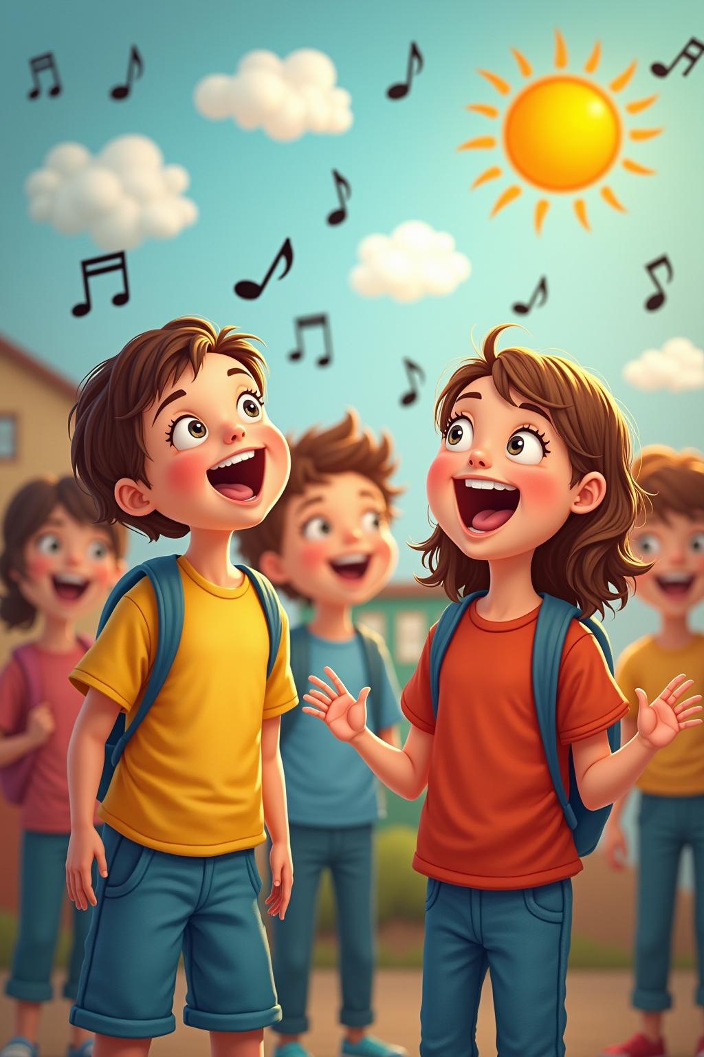 wetter kindergarten outline 7